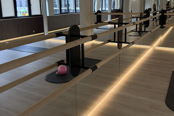 Мобильний балетный станкок классический однорядный